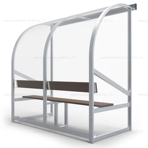 Banc de touche 4 places pour aménagement des stades